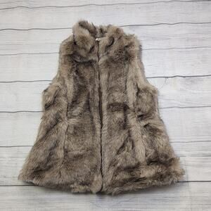 11/12 Zara Faux Fur Vest